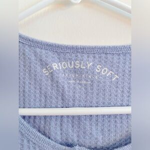 Seriously Soft Long Sleeve from Aeropostale color blue. Very lightly used.